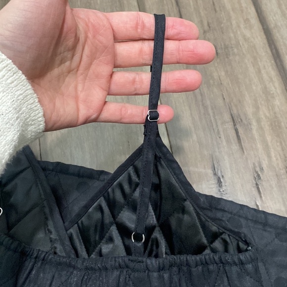 Vila cami mini dress in black quilted - Picture 14 of 14